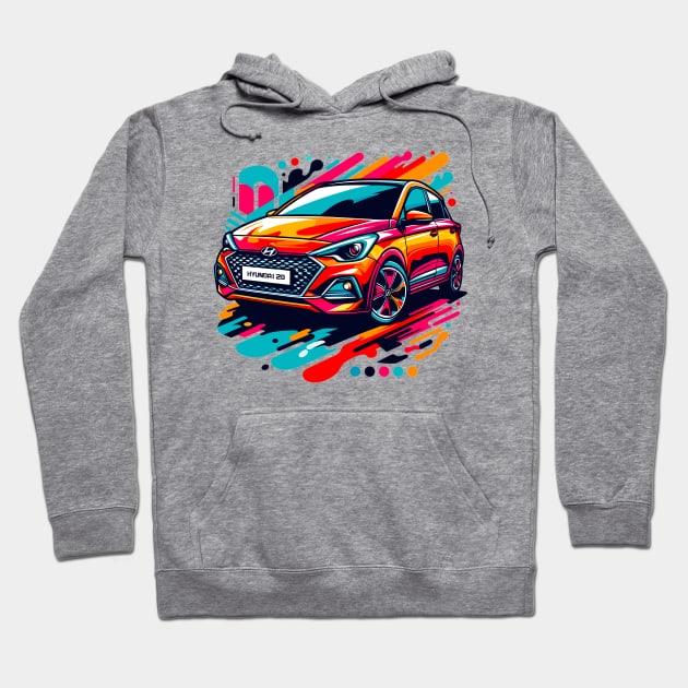 Hyundai i20 Hoodie by Vehicles-Art